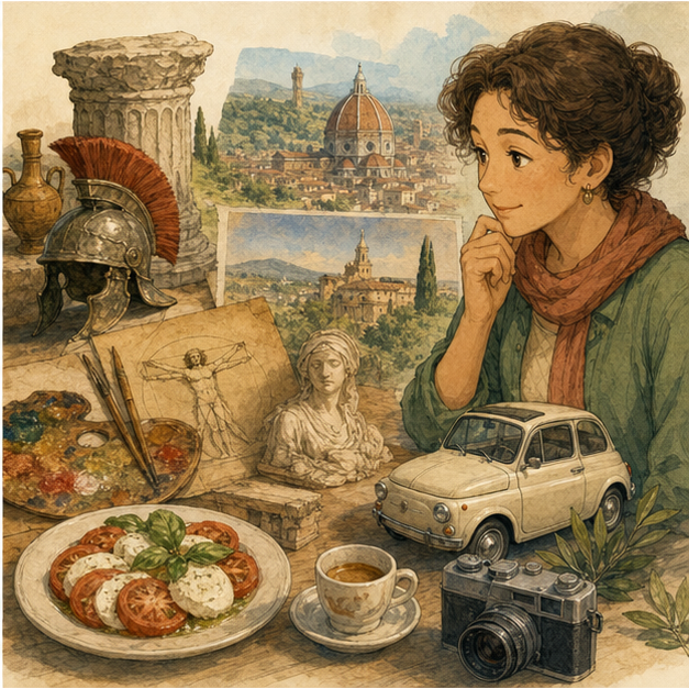 Italy lesson illustration 4: The Map and History Make Many Local Worlds